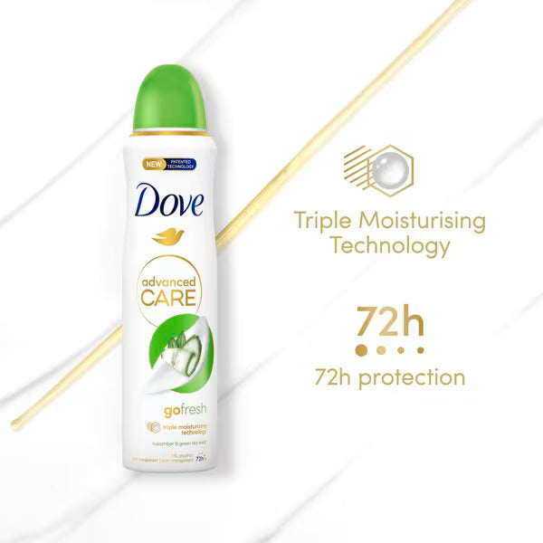 Dove Deodorant Spray – Go Fresh Komkommer & Groene Thee 200 ml Dove