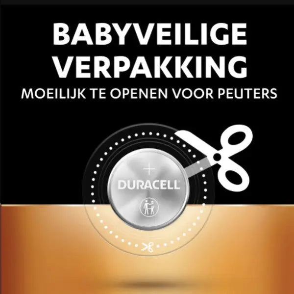 Duracell Batterij Knoopcel CR2016 – Per 4 Verpakt Duracell