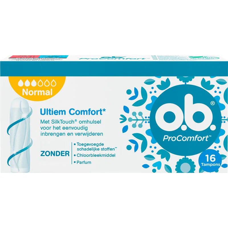 OB Tampons – Pro Comfort Normaal 16 stuks OB Tampons