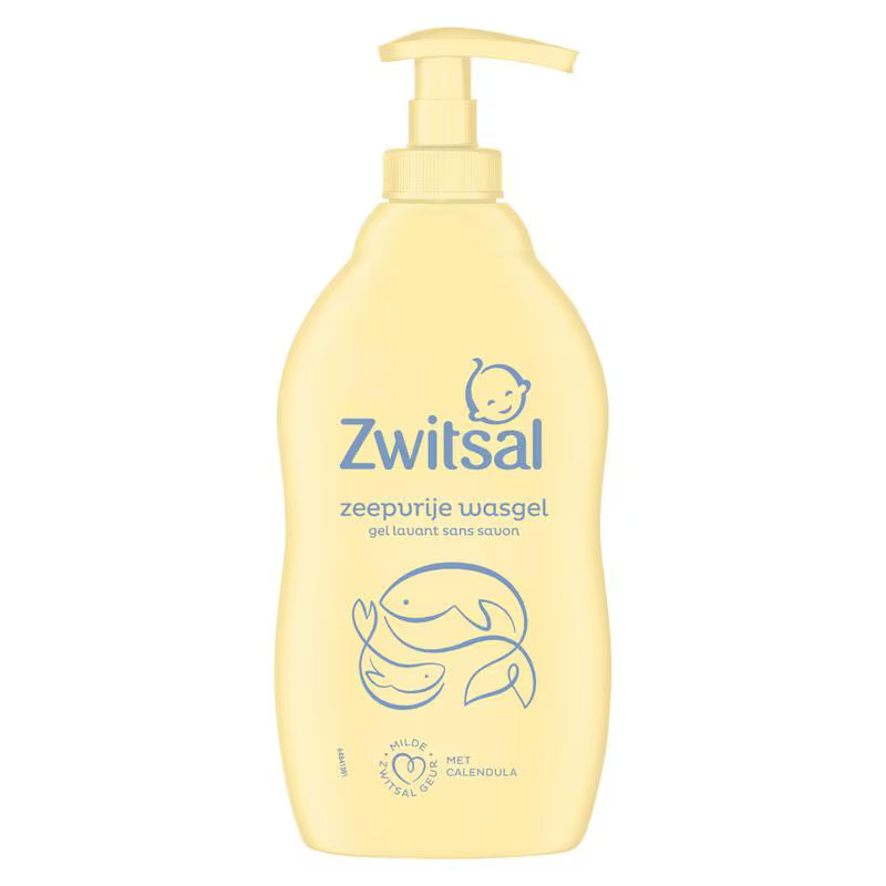 Zwitsal Wasgel – Zeepvrij 400 ml pompje Zwitsal