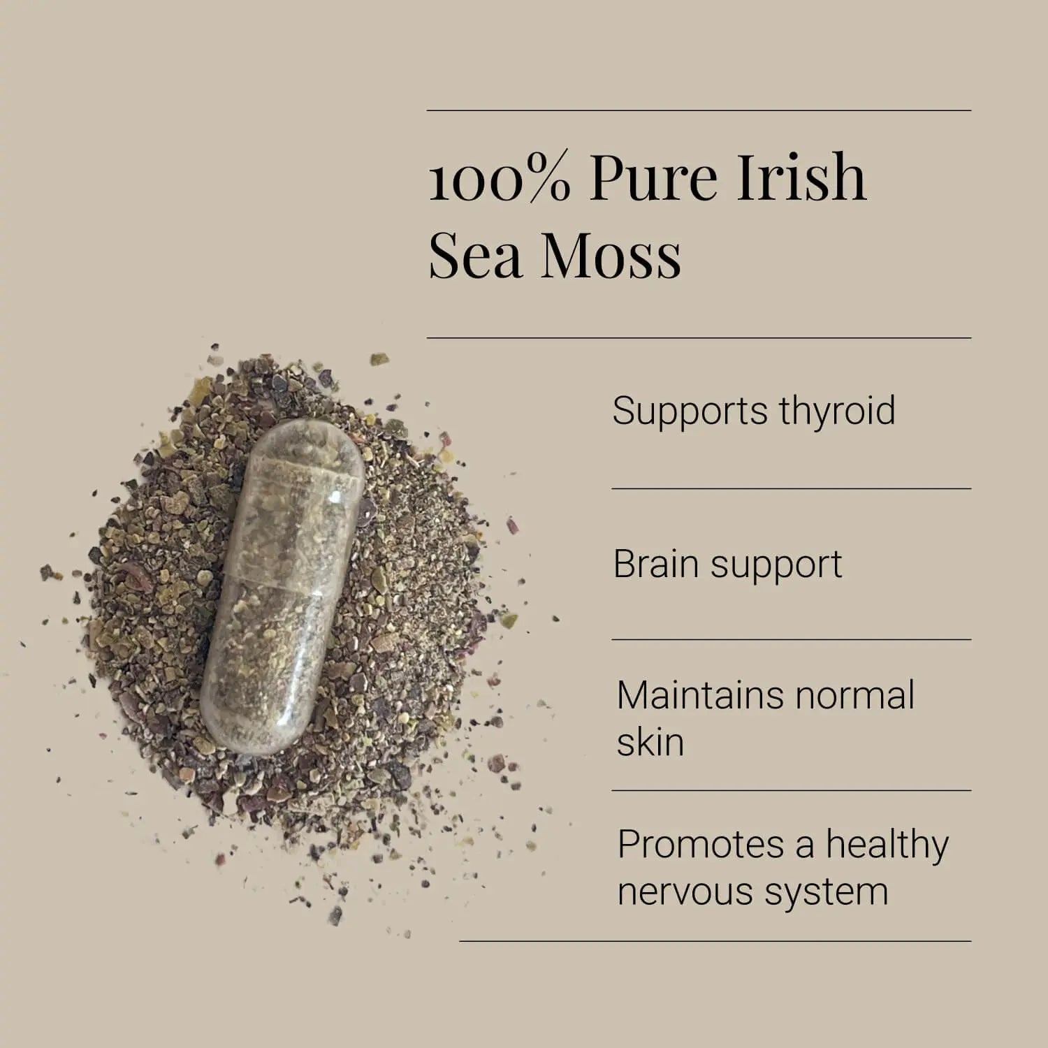 Kiki Health Biologische Ierse Sea Moss 90 Plantaardige Capsules