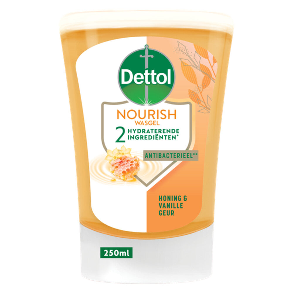 Dettol No Touch Navulling – Honing & Sheabutter 250 ml