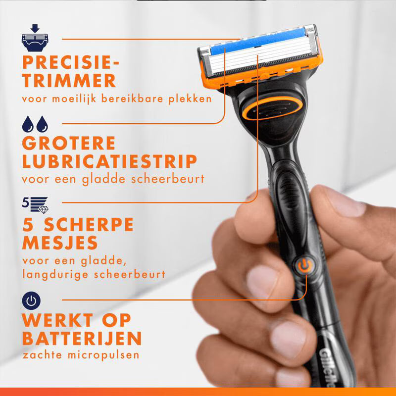 Gillette Houder Fusion5 Power + 1 mesje en batterij