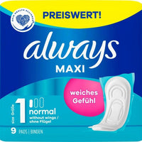 Always Maandverband – Classic Normal Sensitive 9 stuks