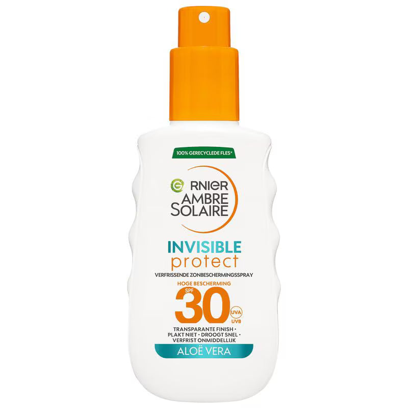 Ambre Solaire Zonnebrand – Invisible Protect Spray F30 150 ml