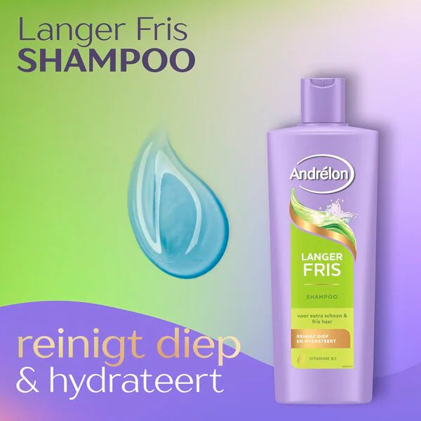 Andrelon Shampoo – Langer Fris 400 ml Andrelon