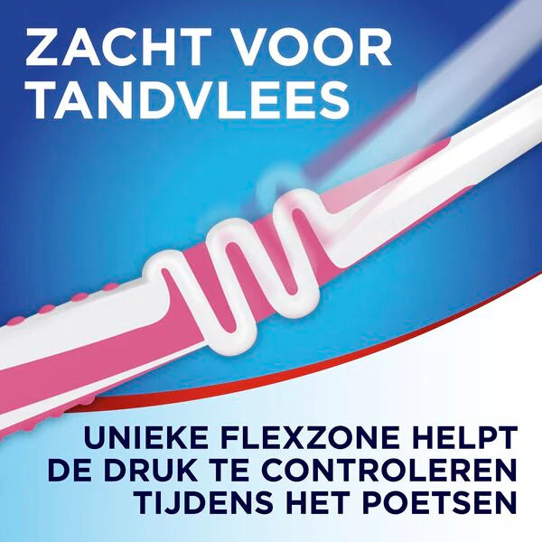 Aquafresh Tandenborstel – Clean & Flex Medium 3 Stuks