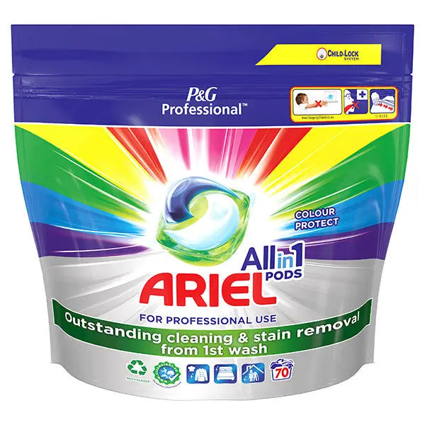 Ariel Pods All-in-One – Prof Color 70 wasbeurten Ariel