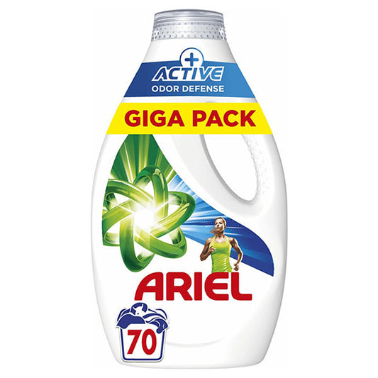 Ariel Vloeibaar Wasmiddel – Active Odor Defense 3,15 L 70 Wasbeurten