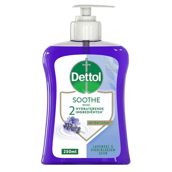 Dettol Handzeep Pompje – Lavendel 250 ml Dettol