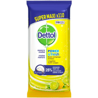 Dettol Schoonmaakdoekjes – Citrus 110 stuks Dettol