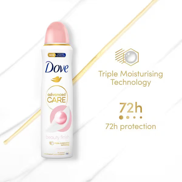 Dove Deodorant Spray – Advanced Care Beauty Finish 150 ml Dove