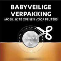 Duracell Batterij Knoopcel CR2016 – Per 4 Verpakt Duracell