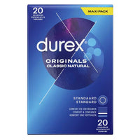 Durex Condooms – Originals Classic Natural 20 stuks