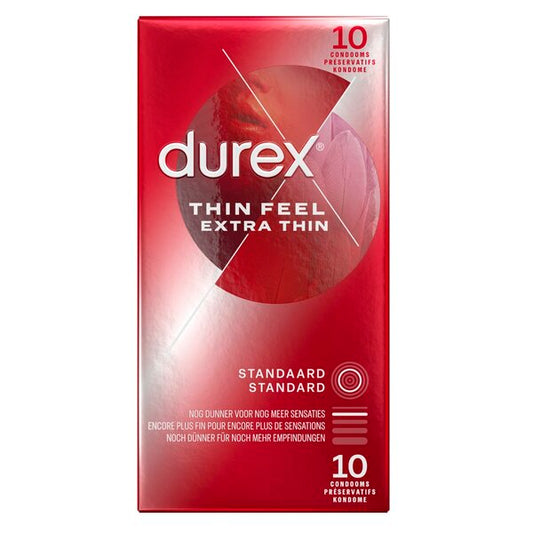 Durex Condooms – Thin Feel Extra Thin 10 stuks