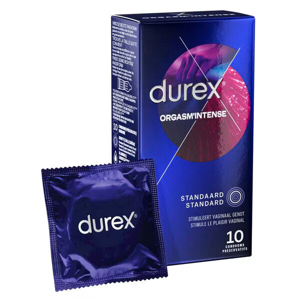 Durex Condooms – Orgasm’ Intense 10 Stuks