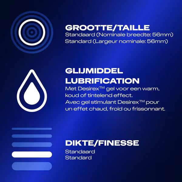Durex Condooms – Orgasm’ Intense 10 Stuks