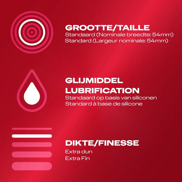 Durex Condooms – Thin Feel Extra Thin 10 stuks