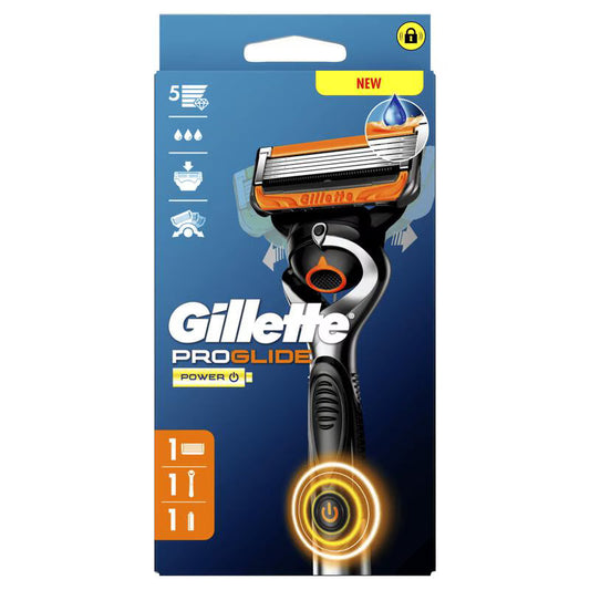 Gillette Houder Proglide Power + 1 mesje en batterij Gillette