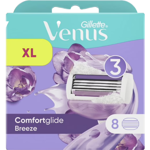 Gillette Venus Comfortglide Breeze Scheermesjes – 8 Stuks Gillette