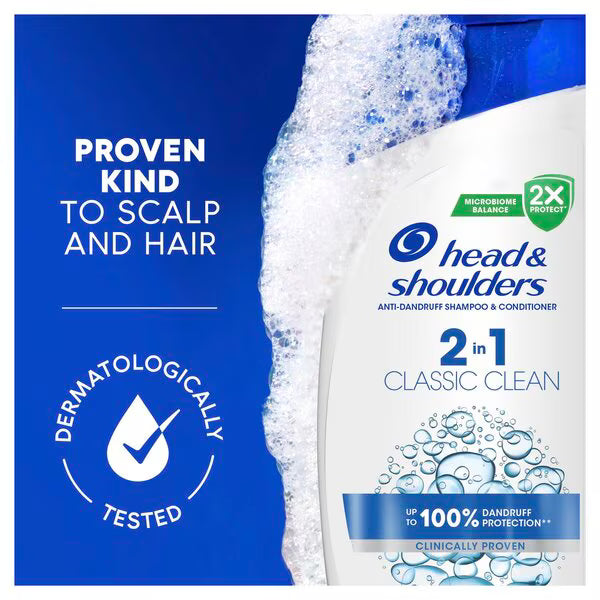Head & Shoulders Shampoo – Classic Clean Antiroos 2 in 1 400 ml Head & Shoulders