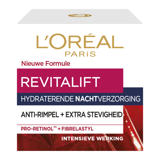 L’Oreal Gezicht – Nachtcreme Revitalift Anti Rimpels 50 ml L'Oreal