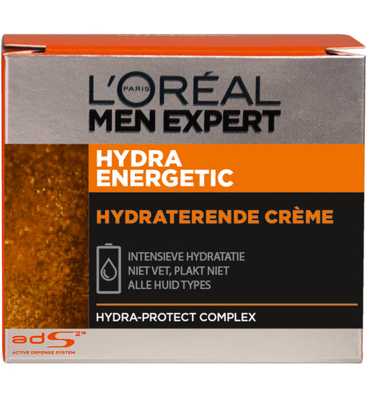 L’Oreal Gezicht Men – Hydra Energetic Creme 50 ml