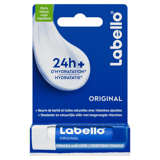 Labello Original Lippenbalsem 24u Hydratatie Labello