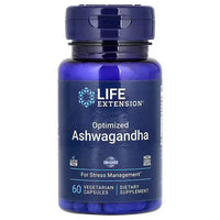 Life Extension Optimized Ashwagandha Extract – 60 Plantaardige Capsules Life Extension