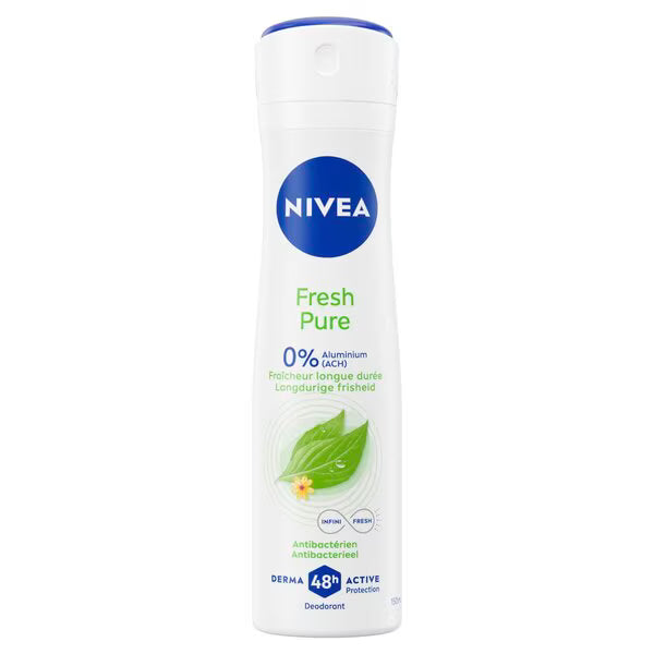 Nivea Deodorant Spray – Fresh Pure 0% 150 ml Nivea