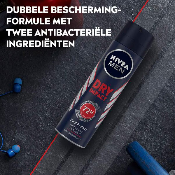 Nivea Deodorant Spray Men – Dry Impact 150 ml Nivea