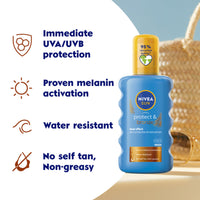 Nivea Zonnebrand – Protect & Bronze F50 200 ml Nivea