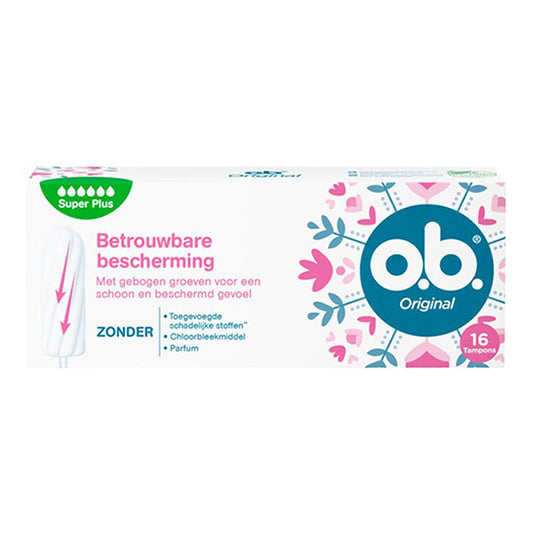 OB Tampons – Original Super Plus 16 stuks
