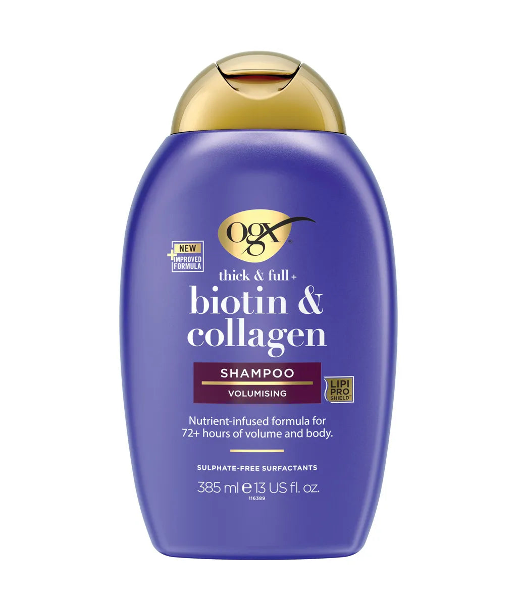 OGX Shampoo – Thick and Full Biotin & Collage 385 ml OGX Shampoo