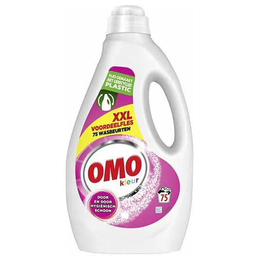 Omo Vloeibaar Wasmiddel – Kleur XXL 3750 ml / 75 wasbeurten Omo