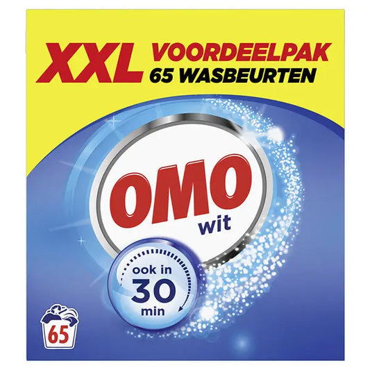 Omo Waspoeder – Wit XXL 3,835 kg / 65 wasbeurten Omo