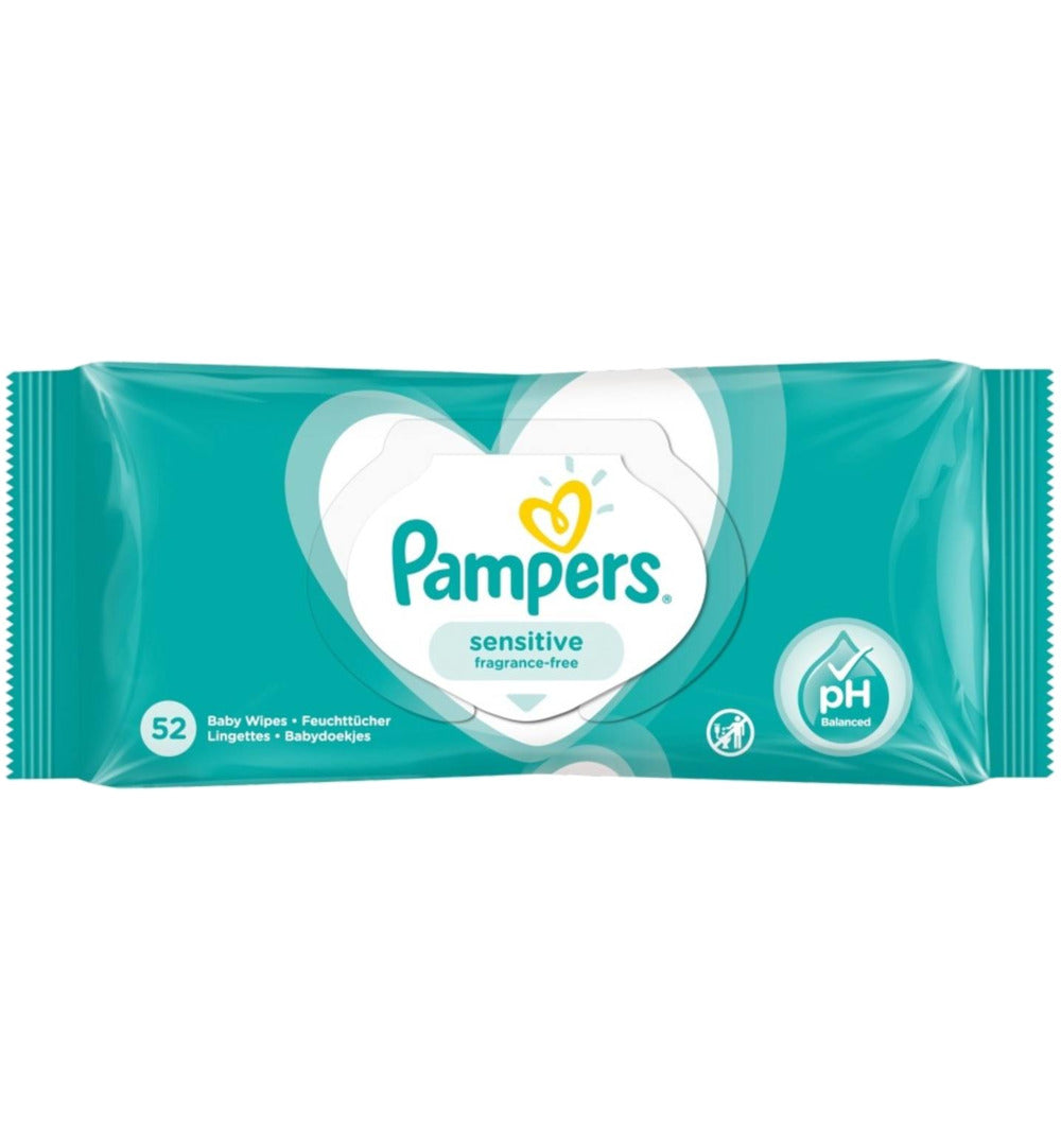 Pampers Babydoekjes Sensitive 52 stuks Pampers