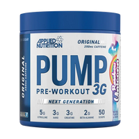 Applied Nutrition Pump 3G Pre-Workout Smaak Rainbow Unicorn - 375 gram Applied Nutrition