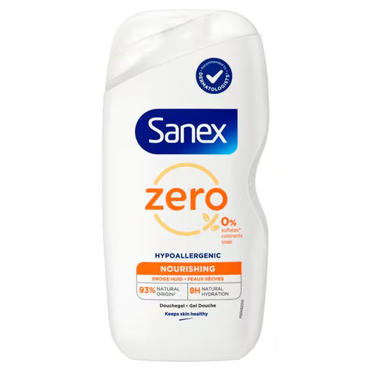 Sanex Douchegel – Zero % Droge Huid 400 ml Sanex