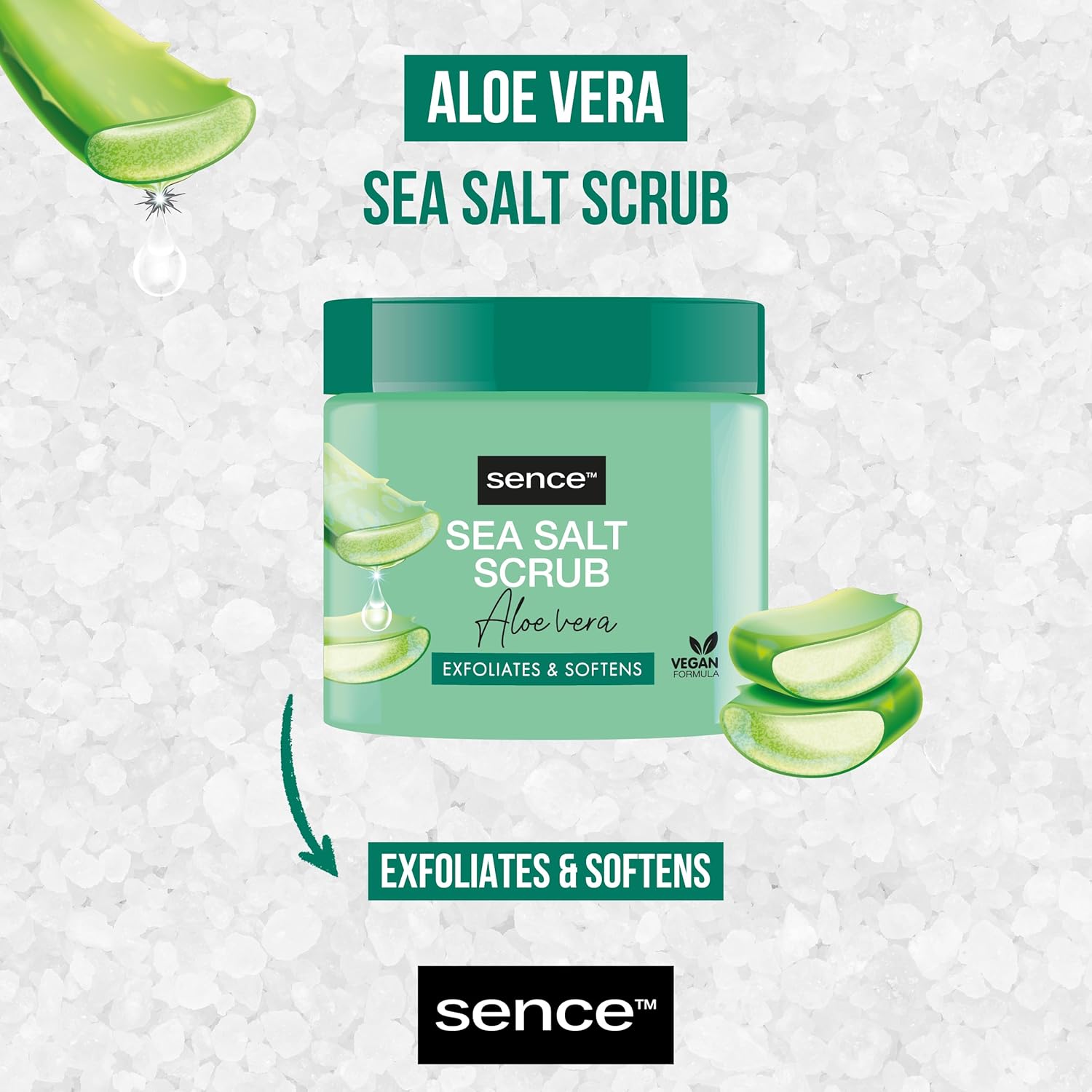 Sence Bodyscrub – Aloe Vera 500 gr Sence